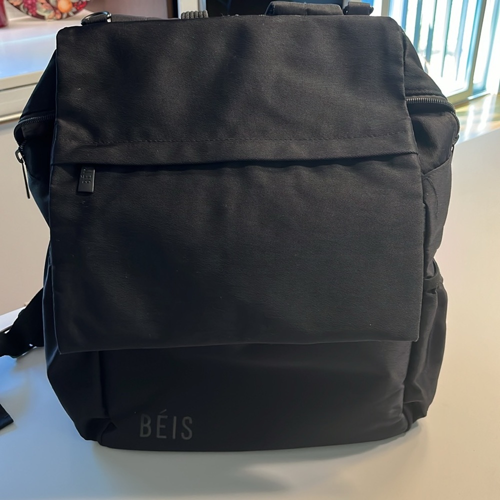 Beis.. The Ultimate Diaper Backpack… Black
